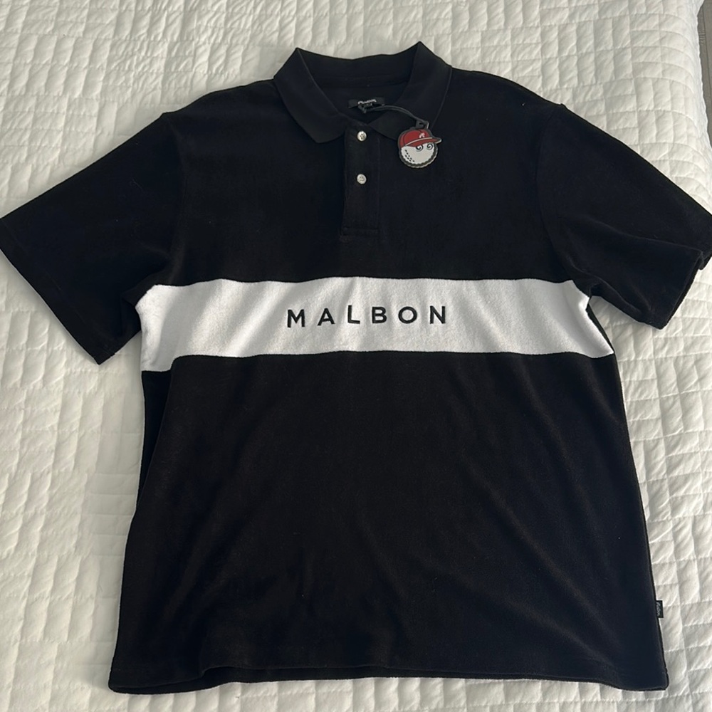 NWT Malbon Black Polo Large